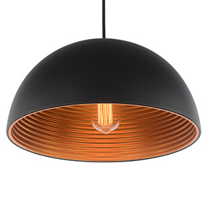 Industrial Deep Dome Shade Dining Room Pendant Light